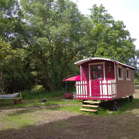 La Roulotte Du Moulin De Palet Tatil Evi *